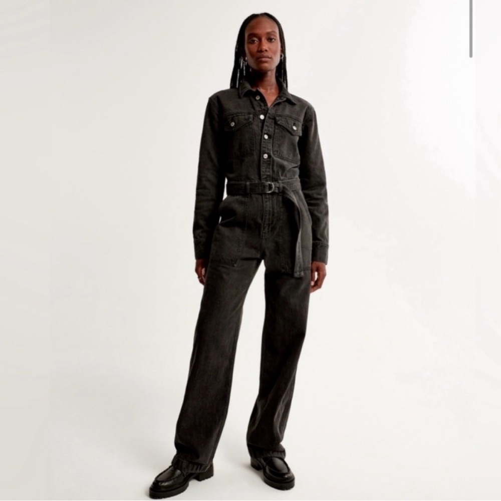 Abercrombie Denim Jumpsuit